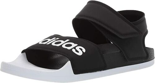Bespaar 8% adidas Adilette Comfort Slides Sandal in het Zwart Dames Schoenen voor voor Platte schoenen voor Platte sandalen 