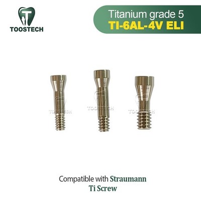 10/20/50pcs Titantium abutment screw fits Straumann SC NC RC RN WN