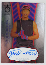 2021 Onyx Premium Silver Foil Yasser Mercedes Minnesota Twins 56/110