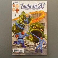 FANTASTIC FOUR FIRST STEPS 1 CLASSIC COSTUMES VARIANT (2025, MARVEL COMICS)