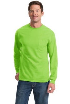 PC61LSP Port & Company - Long Sleeve Essential Pocket Tee