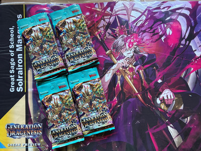 Cardfight!! Vanguard Generation Dragenesis 20er Set Booster + Spielmatte gratis