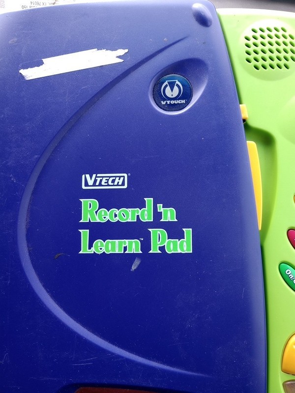 Vtech Record 'N Learn Pad  Vtouch Does Work Needs Batteries No Book  