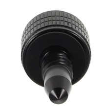 Threaded Black Aluminum Cue Weight Bolt for Pool Cue Maintenance and Performance