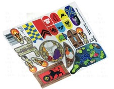 Toy Restore Replacement Stickers Fits Great Adventures Castle Playset 77110