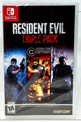 Nintendo Switch BIOHAZARD TRIPLE PACK (Nintendo Switch) Amazon.com: Resident Evil Triple Pack - For Nintendo Switch