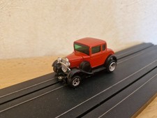 Ford Coupe rot - 4Gear Auto World Chassis - AFX Faller AMS Tyco Tomy