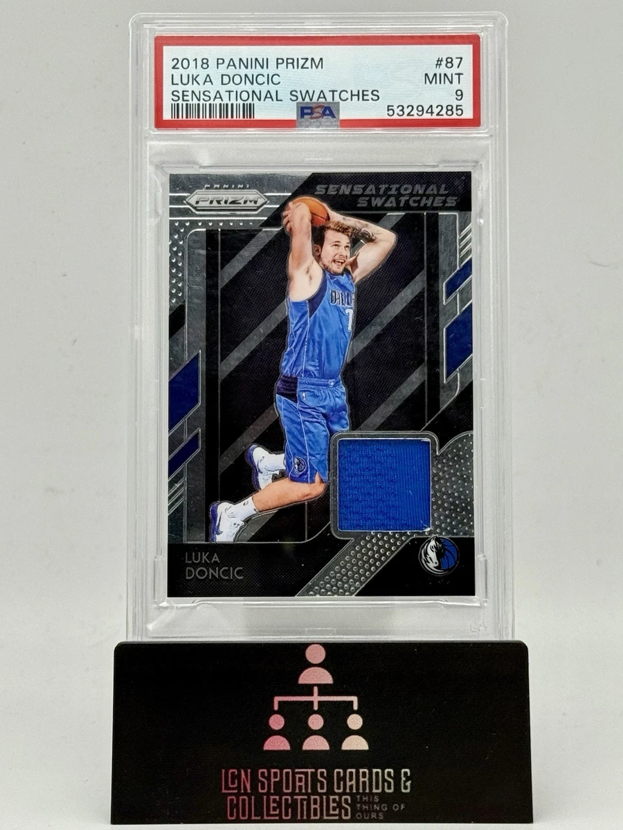 Luka Dončić 9 Graded Basketball Sports Trading Cards & Accessories
