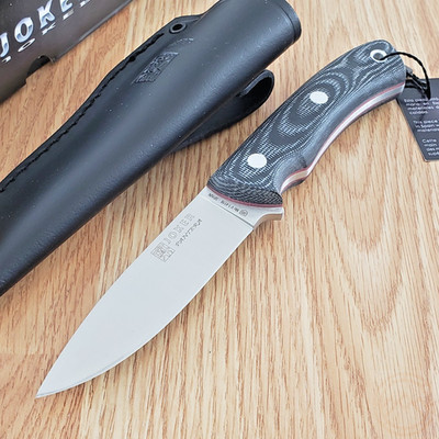 Joker Pantera Fixed Knife 3.88'' Full Tang 1.4116 Steel Blade Micarta Handle