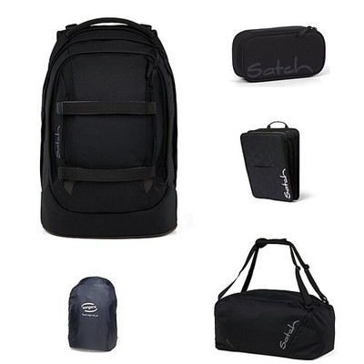Schulrucksack Set Satch Pack Upd Blackjack 5tlg. Sporttasche Schlamperbox uvm.