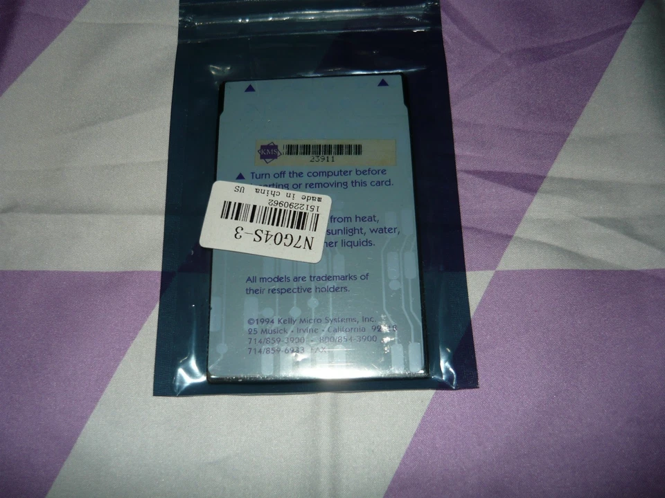 Vintage Kelly Micro Systems 16MB Memory Card for IBM ThinkPad 755 360 750 355 - Image 2 of 2