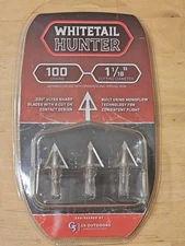 G5 Outdoors Bone Collector 100 Grain 1  1/16" Cut Fixed Blade Broadhead 3 Pack 