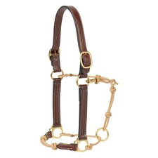 Weaver Leather Horsemans Halter - Rope Nose T...