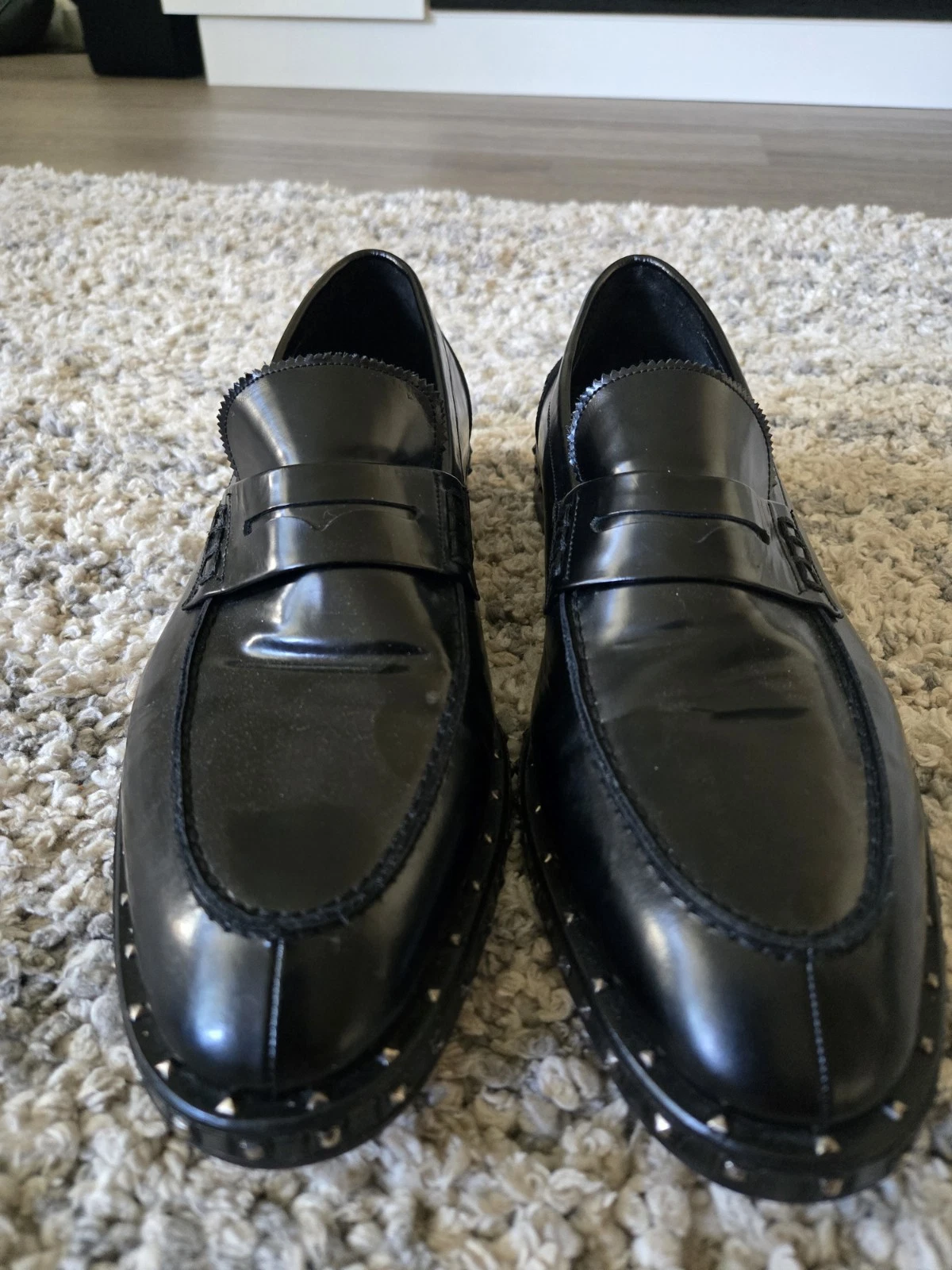 TOD’S Scarpa fatta a mano Marc Morvati Vero Cucio taglia 44