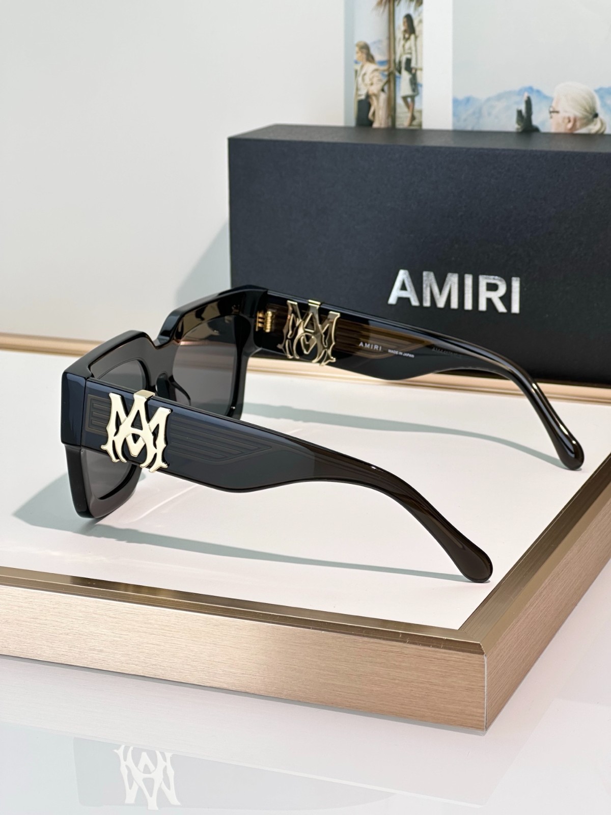 AMIRI Fashionable men sunglasses size 59-18-148