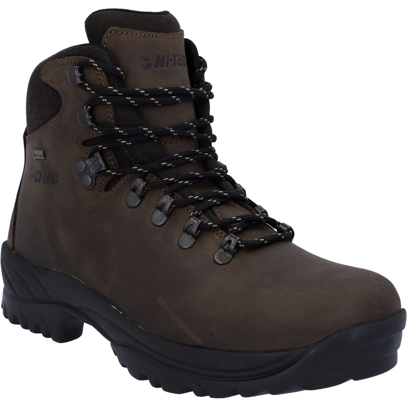 Botas de senderismo Hi-Tec Ravine de cuero marrón para hombre