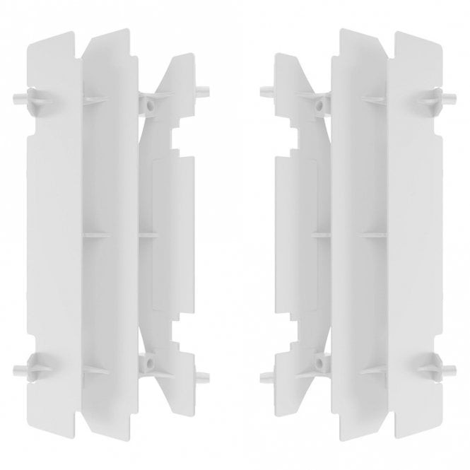 Polisport Rad Louvres (Pair) - RM125 01-08, RM250 96-06, DRZ400 00-17 (White)