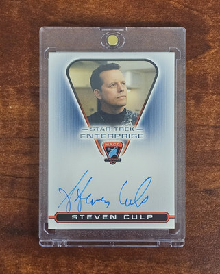 Rittenhouse 2004 Star Trek Enterprise Steven Culp Major Hayes Auto MACO1