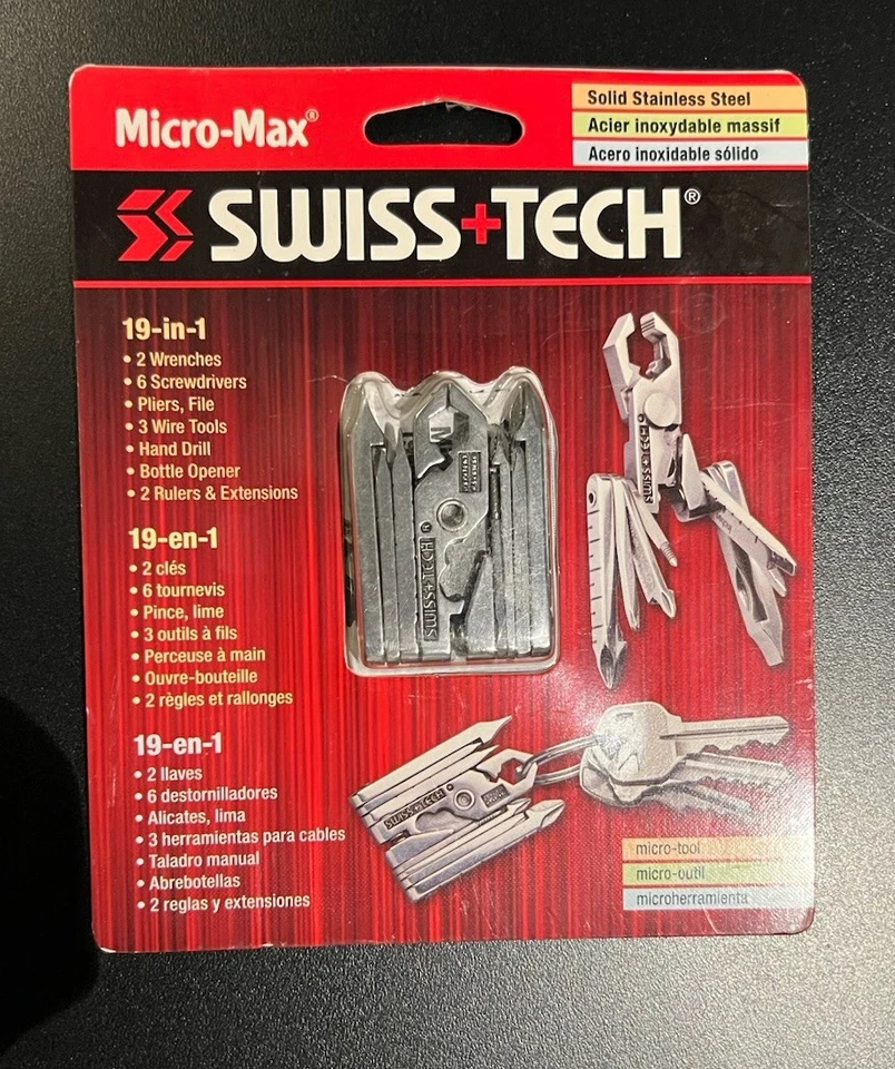 Swiss+Tech Micro Max 19 en 1 Llaves Destornilladores Multiherramienta Inoxidable Foto 2 de 4