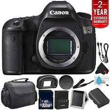 Canon EOS 5DS Digital SLR Camera 0581C002 (Body Only)- Camera Bundle +32GB Memor