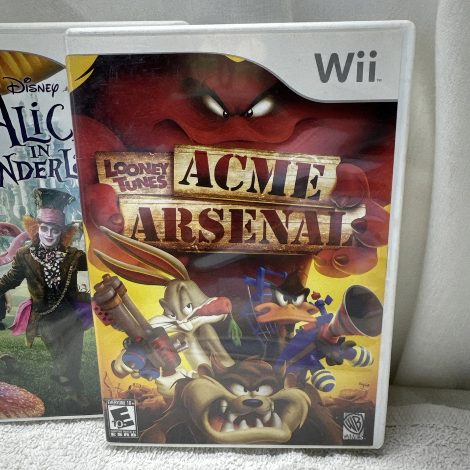 Acme Arsenal Alice In Wonderland Wipeout Nintendo Wii Complete Tested - Image 4 of 4