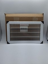 Heavy Duty White Floor Return Air Grilles - 8x14 inch