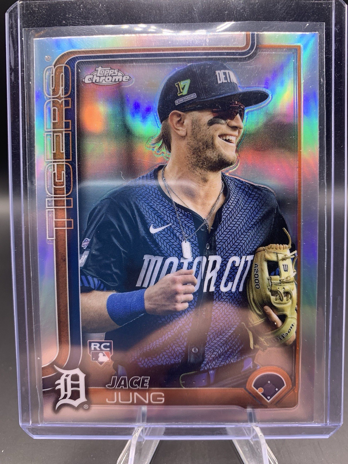 2025 Topps Chrome - Image Variation Jace Jung #225 (RC)