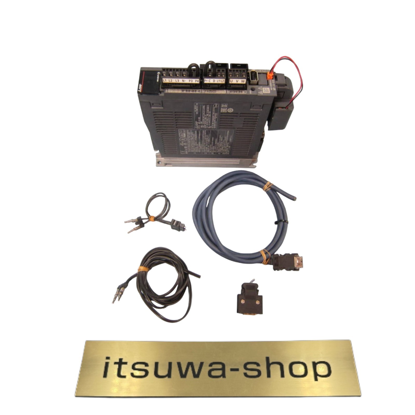 Only power check Mitsubishi MR-J4-60B Servo Drive MRJ460B Storage From Japan