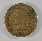 1859 1c Indian Head Penny Cent ANACS VF30 Details