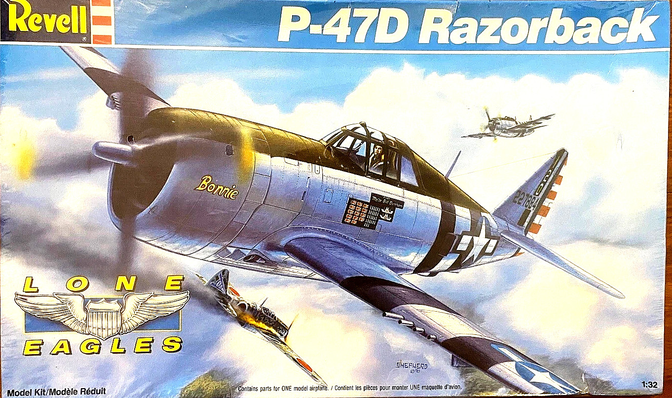 Revell 1/32 Scale P-47D Thunderbolt, Razorback Version Seale