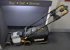 Titan TTB833LWM 1700W 37cm Electric Lawn Mower 230V