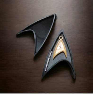 1996 Fossil Star Trek 30th Anniversary Pocket Watch LI-1435 Silver Edition