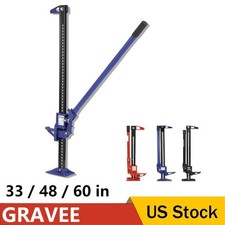 33 48 60 High Lift Farm Jack 6600lbs Off-road Jack For Car Tractor Truck Suv