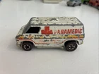 1974 HOT WHEELS SUPER VAN REDLINE PARAMEDIC AMBULANCE