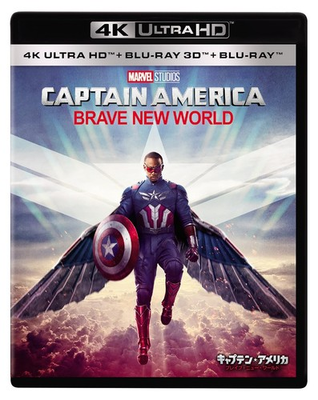 #ad Captain America Brave New World 4K UHD3DBlu ray From Japan $66.98
