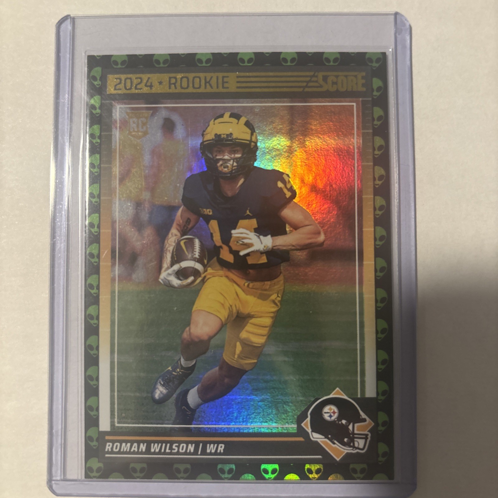 2024 Score - Rookies Roman Wilson 👽Extraterrestrial Parallel 👽 #360