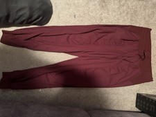 Lululemon Dance studio joggers Burgundy Bay Size 8