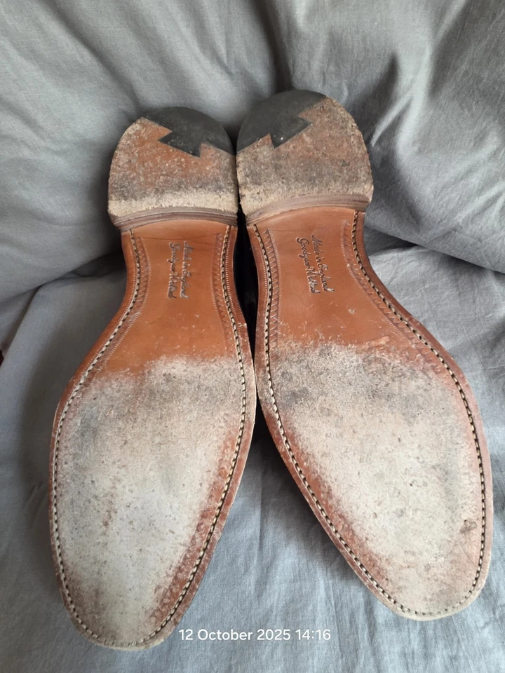 Cheaney single monk shoes UK8 - Imagen 3 de 3