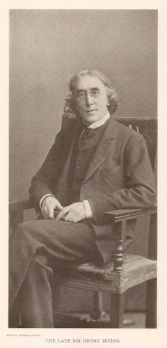 1906 Sir Henry Irving English Stage Actor Portrait Print