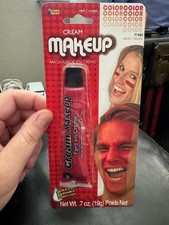 Forum Novelties Red Cream Color Halloween Makeup 0.7oz. New