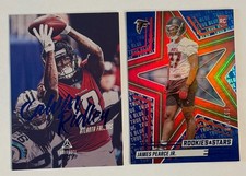 2025 R&S James Pearce Jr True Blue Rookie /149 • ‘19 Luminance Calvin Ridley /99