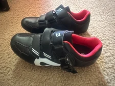 Pelaton Cycling Shoes, Size 38