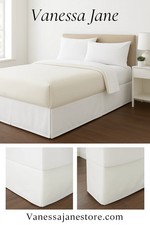 Threshold 300 Thread Count Ultra Soft Flat Sheet True Khaki, Queen