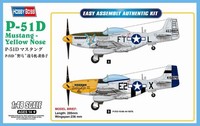Hobbyboss 85808 - 1:48 P-51D Mustang-Yellow Nose- Neu