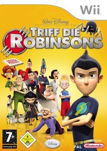 Nintendo Wii Spiel - Triff Die Robinsons / Meet The Robinsons De/En Mit Ovp-image