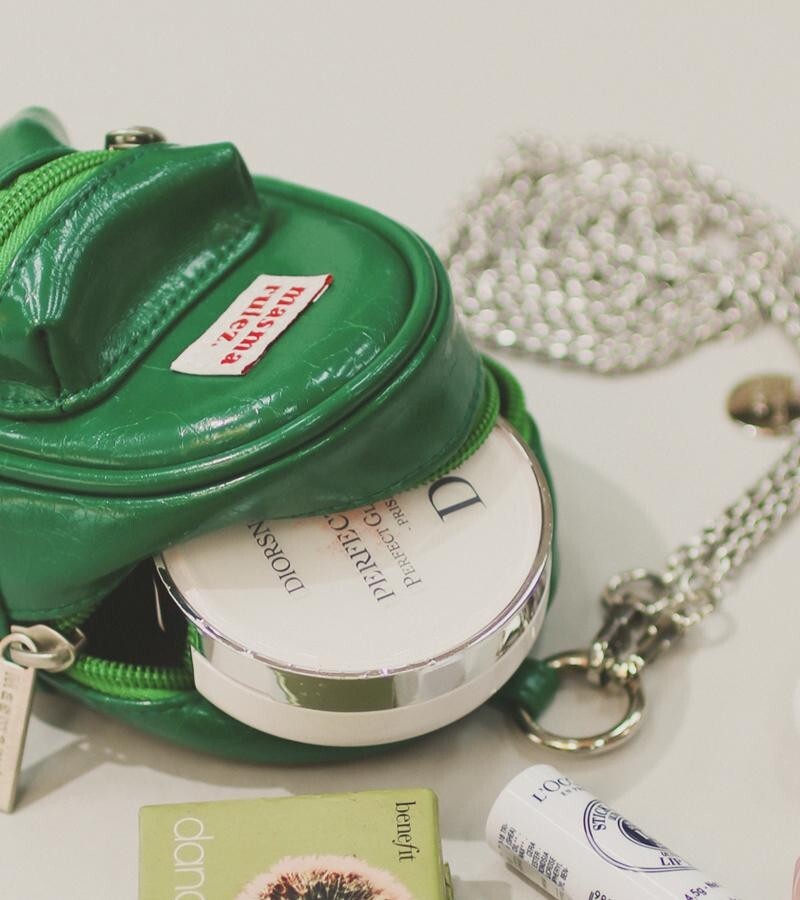 Masmarulez] Korean Mama Leather Miniature Crossbag Green | eBay