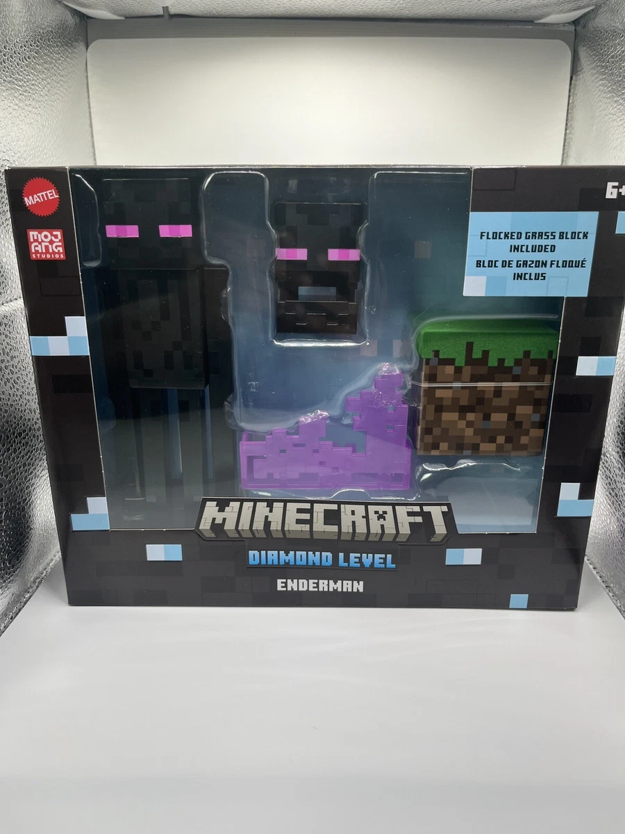 Minecraft Diamond Level Enderman Figure