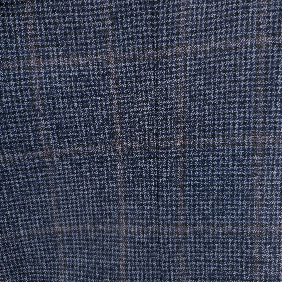 Chaqueta Blazer Hickey Freeman Azul Madison 3 Botones Mezcla Lana Cachemira 42 L Foto 4 de 4