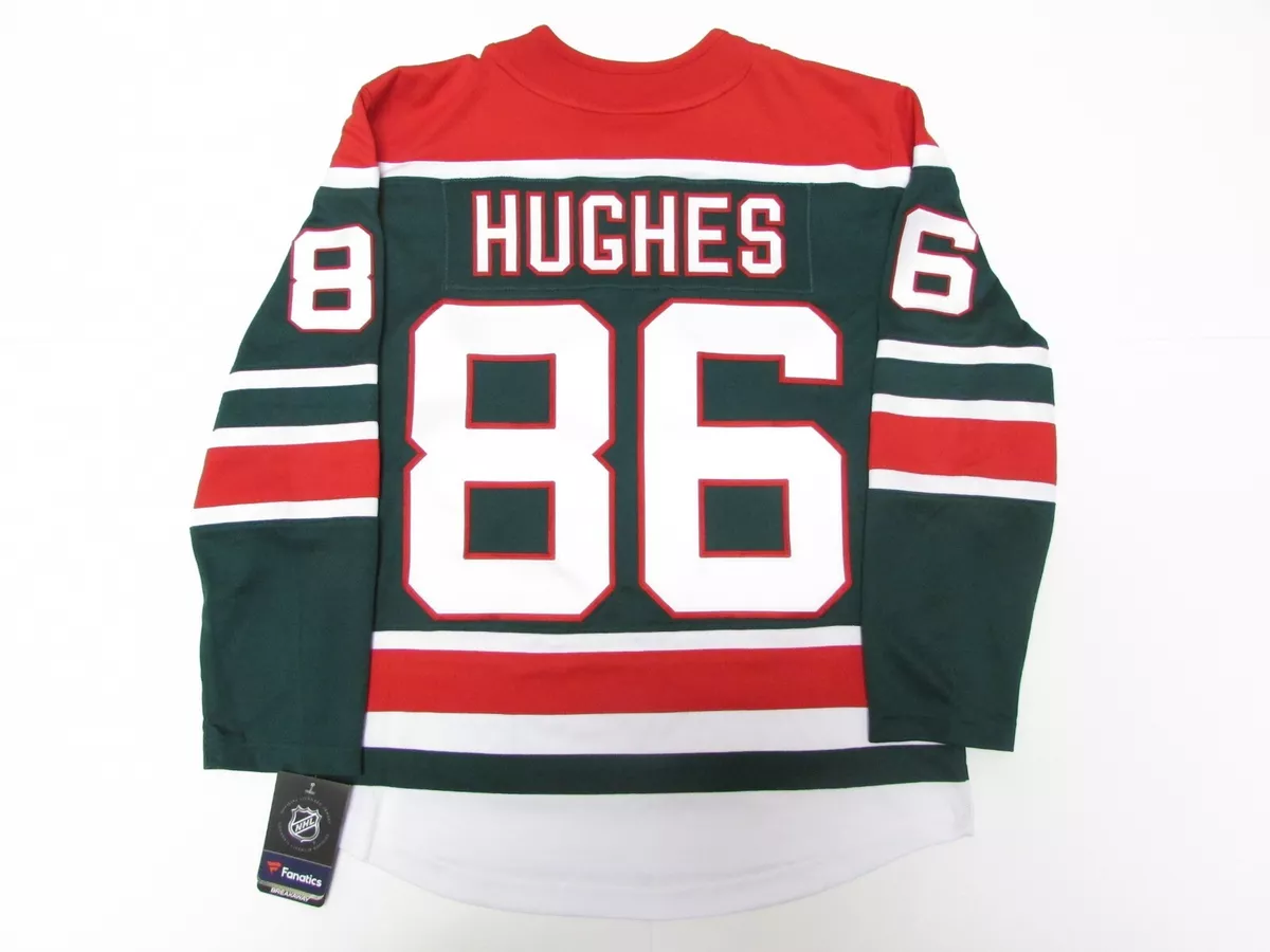 Men's New Jersey Devils Jack Hughes adidas Green 2020/21 Reverse Retro  Authentic Player Jersey