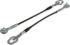 2 NEW Rear Tailgate Cables Straps w/ Bolts 11-3/8" for 2000-2006 Toyota Tundra